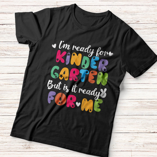 Back to School SVG Bundle – I’m Ready for Kindergarten Quote | PNG, EPS, Cricut Cut Files