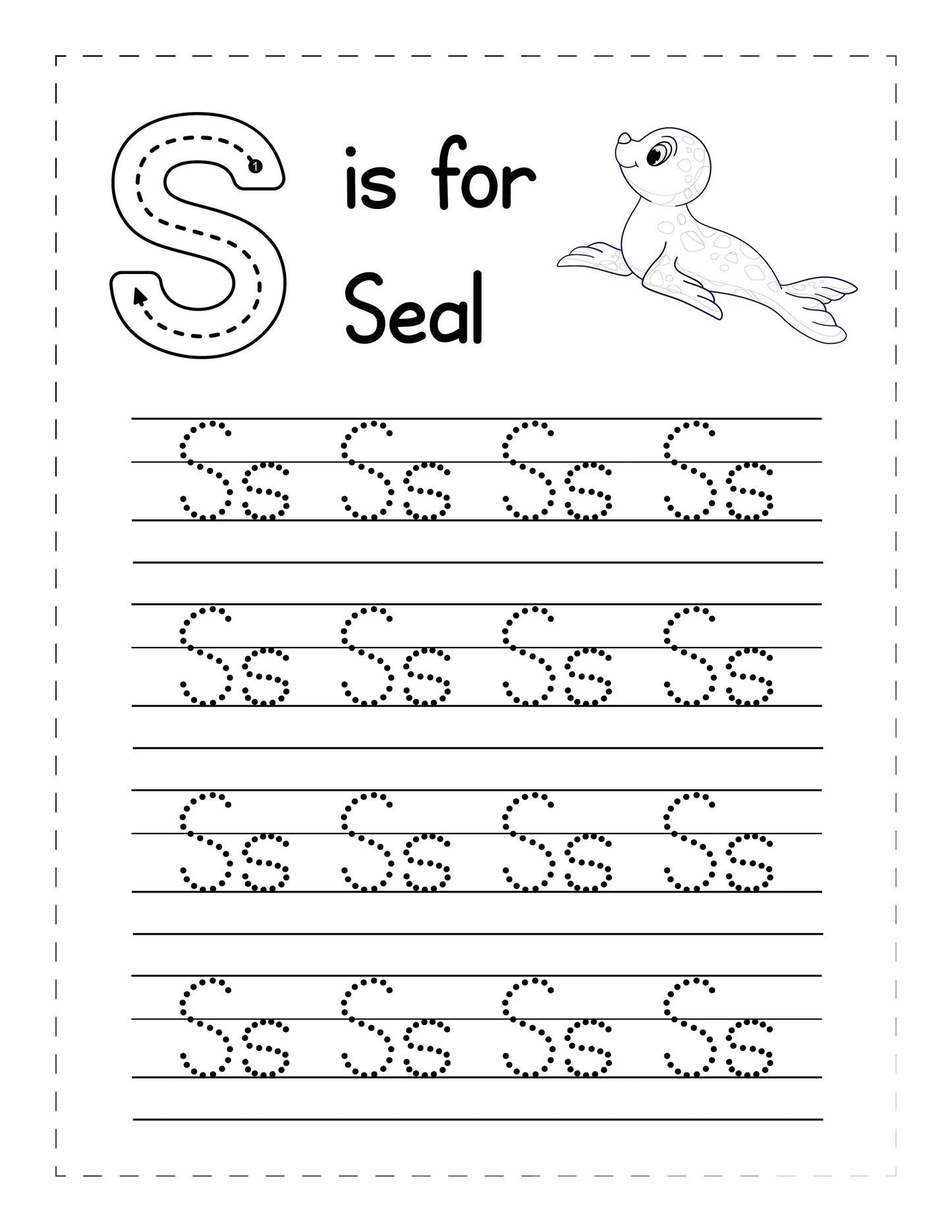 26 Printable Alphabet Tracing Worksheets (A–Z) – Upper & Lowercase Letter Practice for Preschool & Kindergarten