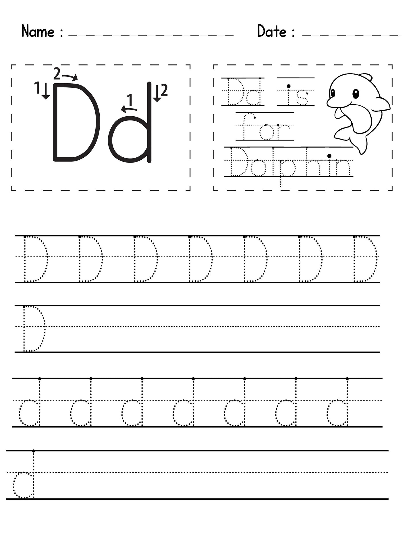 26 Printable Alphabet Worksheets A–Z – Upper & Lowercase Practice for Preschool & Kindergarten