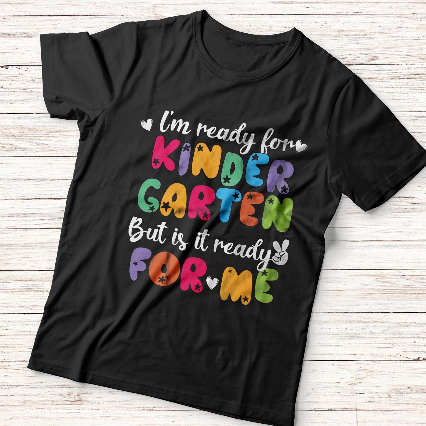 Back to School SVG Bundle – I’m Ready for Kindergarten Quote | PNG, EPS, Cricut Cut Files